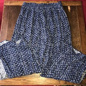 Mudd blue boho flowy pants